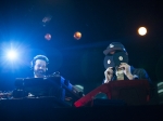 Mayer Hawthorne and Peanut Butter Wolf at the Echoplex, Dec. 12, 2015. Photo by Carl Pocket