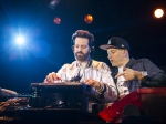 Mayer Hawthorne and Peanut Butter Wolf at the Echoplex, Dec. 12, 2015. Photo by Carl Pocket