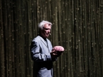 David Byrne at Shrine Auditorium, August 25, 2018. Photo by Annie Lesser