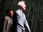 David Byrne at Shrine Auditorium, August 25, 2018. Photo by Annie Lesser