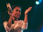 Deerhoof at the Teragram Ballroom, July 13, 2016. Photo by Zane Roessell