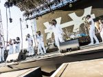 Hypnotic Brass Ensemble at Demon Dayz Festival, October 20, 2018. Photo by Andie Mills