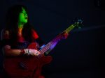 L.A. Witch at Desert Daze at Moreno Beach at Lake Perris, Oct. 12, 2018. Photo by Samuel C. Ware