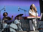 Julia Holter at Desert Daze at Moreno Beach at Lake Perris, Oct. 14, 2018. Photo by Samuel C. Ware