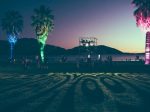 The scene at Desert Daze at Lake Perris, Nov. 12, 2021. Photo by Josh Beavers