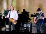 Paul McCartney and Neil Young at Desert Trip at the Empire Polo Club in Indio, Oct. 8, 2016. Photo by Bronson