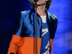 Mick Jagger at Desert Trip at Empire Polo Club. (Photo by Kevin Mazur/Getty Images for Desert Trip)