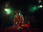 DJ Windows 98 (Win Butler) at the Echo, Aug. 4, 2015. Photo by Carl Pocket