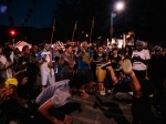 Dancing in the streets at Eagle Rock Music Festival, Aug. 20, 2016. Photo by Max Ho