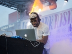 J-Rocc at Echo Park Rising, Saturday, Aug. 15, 2015. Photo by Carl Pocket