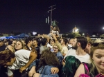A little crowd fun at Echo Park Rising, Aug. 20, 2016. Photo by Carl Pocket