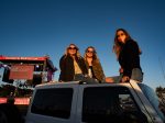Fans at Concerts in Your Car at the Ventura County Fairgrounds, Aug. 29, 2020. Photo by Annie Lesser