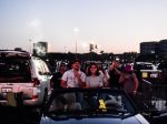 Fans at the Drive-In OC show, Sept. 25, 2020, at the City National Grove of Anaheim (Photo by Matt Cowan)