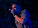 Open Mike Eagle at "Into the Night" at the Skirball Center, July 8, 2016. Photo by Bronson
