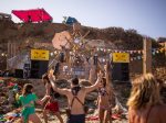 Scene from Genius Loci 2019 at Punta Cabras Beach in Baja, Mexico. Photo by Leonard Donjuan