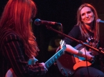 Nina Gordon and Louise Post of Veruca Salt at GIRLSCHOOL at the Bootleg Theater, Jan. 30, 2016. Photo by Joel Michalak