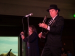 Joe Doe & Exene at First Fridays at the Natural History Museum, Feb. 2, 2018. Photo by Samuel C. Ware