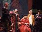 Jorn Weisbrodt, Charles Valentino, Joni Mitchell, Sauchuen and James Taylor at Joni 75: A Birthday Celebration at the Dorothy Chandler Pavilion, Nov. 7, 2018. Photo by Vivien Killilea/Getty Images for The Music Center