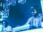 J-Rocc and Dam-Funk at Made in LA festival at Golden Road Brewing, Sept. 1, 2018. Photo by Zane Roessell