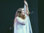 Maggie Rogers at the Greek Theatre, Sept. 19, 2019. Photo by Zane Roessell