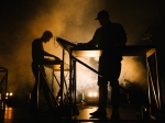 Moderat at the Mayan Theater, April 20, 2017. Photo by Rayana Chumthong