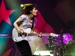 Sleater-Kinney at Music Tastes Good, Oct. 1, 2017. Photo by Samantha Saturday