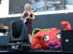 Cherry Glazerr at Music Tastes Good at Marina Green Park in Long Beach, Sept. 29, 2018. Photo by Andie Mills