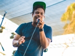 Open Mike Eagle at Music Tastes Good in downtown Long Beach. Photo by Samantha Saturday