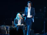 Nick Cave & Warren Ellis at the Shrine Auditorium, March 9, 2022.  Photo by Stevo Rood / ARood Photo