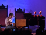 Will Sheff of Okkervil River at the Masonic Lodge at Hollywood Forever Cemetery, Dec. 20, 015. Photo by Brian Feinzimer