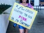 Fans at P!nk's Summer Carnival at SoFi Stadium, Oct. 5, 2023. Photo by Stevo Rood / ARood Photo