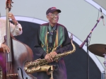 Jimmy Heath at the Playboy Jazz Festival 2016 at the Hollywood Bowl. Photo by Mathew Imaging