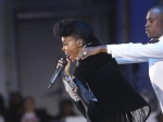 Janelle Monae at the Playboy Jazz Festival 2016 at the Hollywood Bowl. Photo by Mathew Imaging