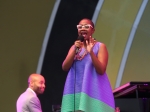 Cecile McLorin Salvant at the Playboy Jazz Festival 2016 at the Hollywood Bowl. Photo by Mathew Imaging