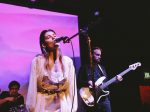 Lauren Ruth Ward with Psychic Love at the Bootleg Theater, March 24, 2019.  Photo by Roy Jurgens.