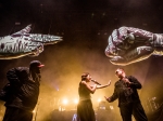Emily K with Run the Jewels at the Shrine, Feb. 1, 2017. Photo by Annie Lesser