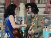 INDIO, CA - APRIL 25: Singer Nikki Lane (left) performs onstage during day 2 of the Stagecoach Music Festival at The Empire Polo Club on April 25, 2015 in Indio, California. (Photo by Scott Dudelson/FilmMagic) *** Local Caption *** Nikki Lane