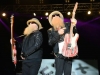 INDIO, CA - APRIL 25: (L-R) Bass player Dusty Hill and singer Billy Gibbons of ZZ Top perform onstage during day 2 of the Stagecoach Music Festival at The Empire Polo Club on April 25, 2015 in Indio, California. (Photo by Scott Dudelson/FilmMagic) *** Local Caption *** Billy Gibbons;Dusty Hill