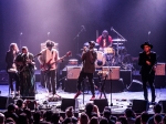 TV On The Radio at We Rock With Standing Rock benefit at the Fonda Theatre. Dec 20, 2016. Photo by Annie Lesser