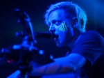 Robert DeLong at Sunstock Solar Festival, Sept. 9, 2017, at the Magic Box (Photo by Andie Mills)