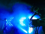 Sylvan Esso at the Fonda Theatre, Nov. 3, 2015. Photo by Brian Feinzimer