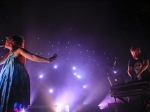 Sylvan Esso at the Fonda Theatre, Nov. 3, 2015. Photo by Brian Feinzimer