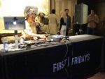 DJ Novena Carmel at First Fridays at the Natural History Museum, March 6, 2020. Photo by S.Lo